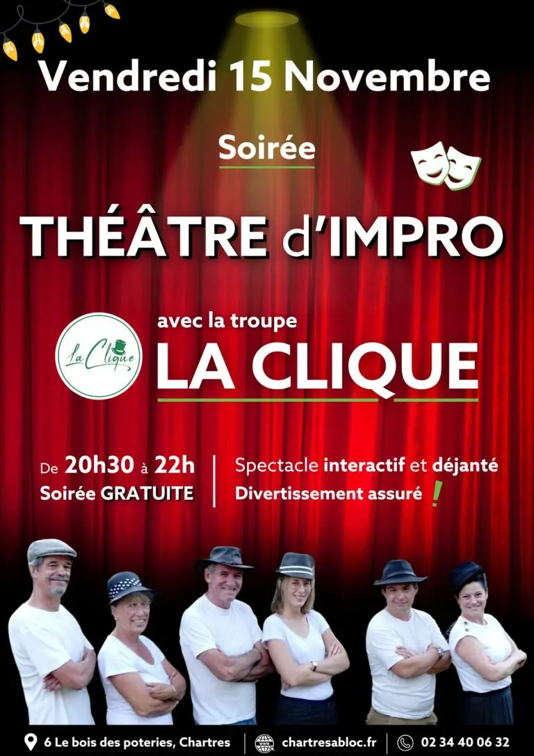 Evenement chartres théâtre d'impro