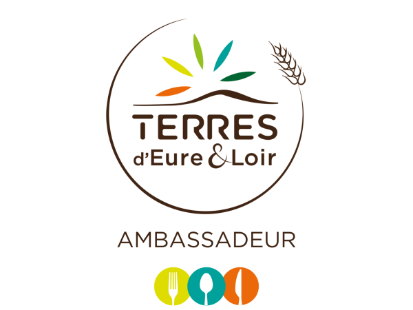 Chartres à bloc - ambassadeur de terres d'eure et loir - logo